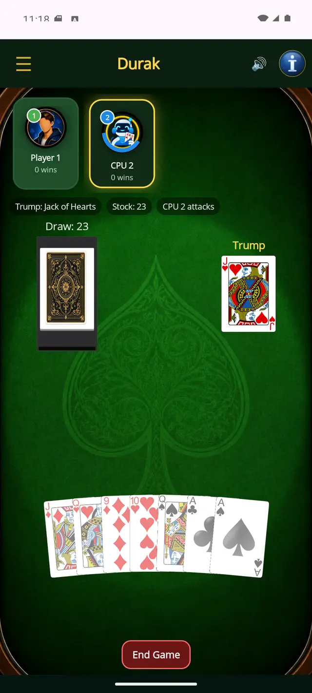 Durak — The endgame